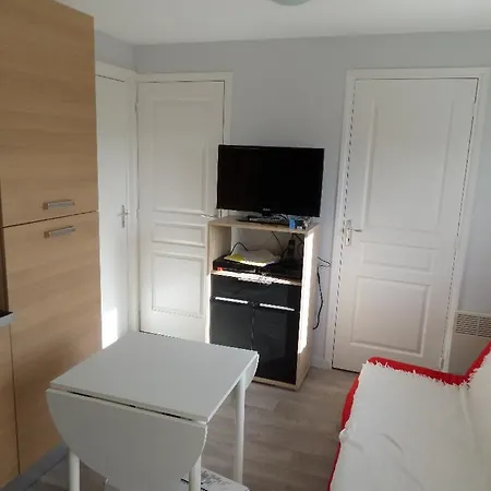 Apartmán Studio Calme 4 Pers, 500m Mer, Terrasse, Parking Prive, Wifi