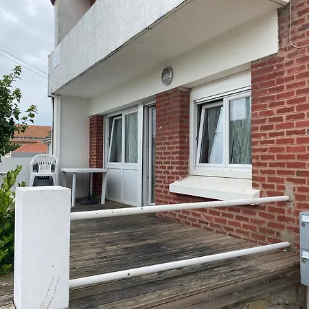 Studio Calme 4 Pers, 500m Mer, Terrasse, Parking Prive, Wifi Berck